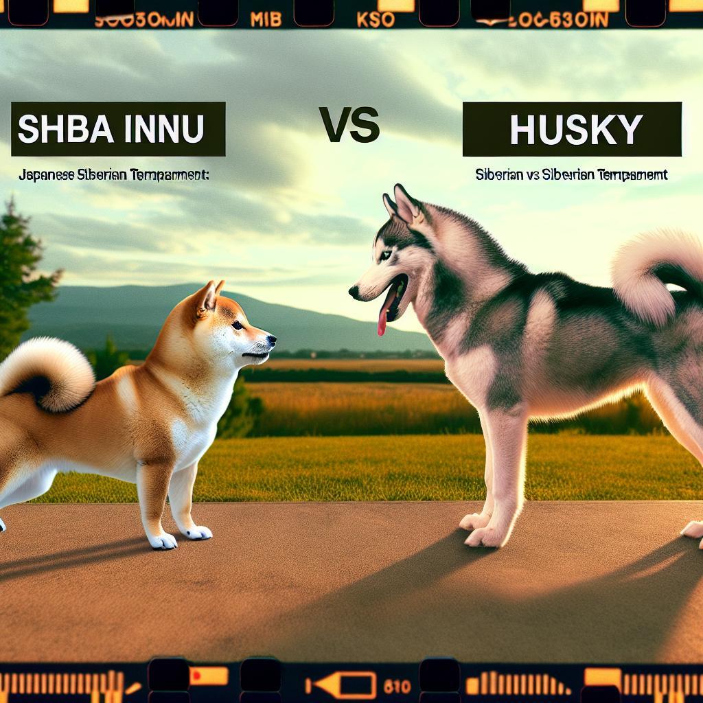 Shiba inu vs husky: Japonský vs sibiřský temperament