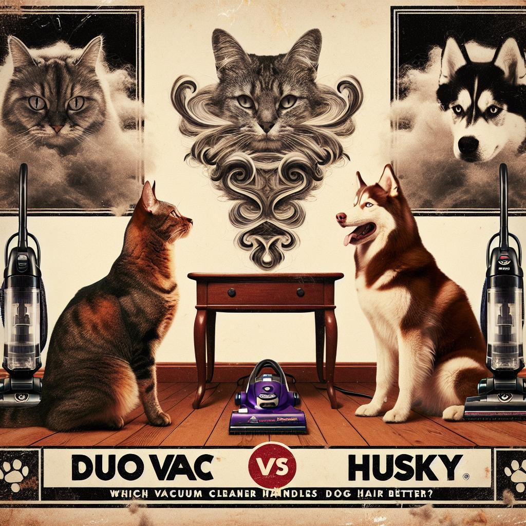 Duovac vs husky: Který vysavač zvládne psí chlupy lépe?