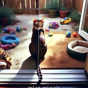 Bengálská kočka venku: Ano či ne?