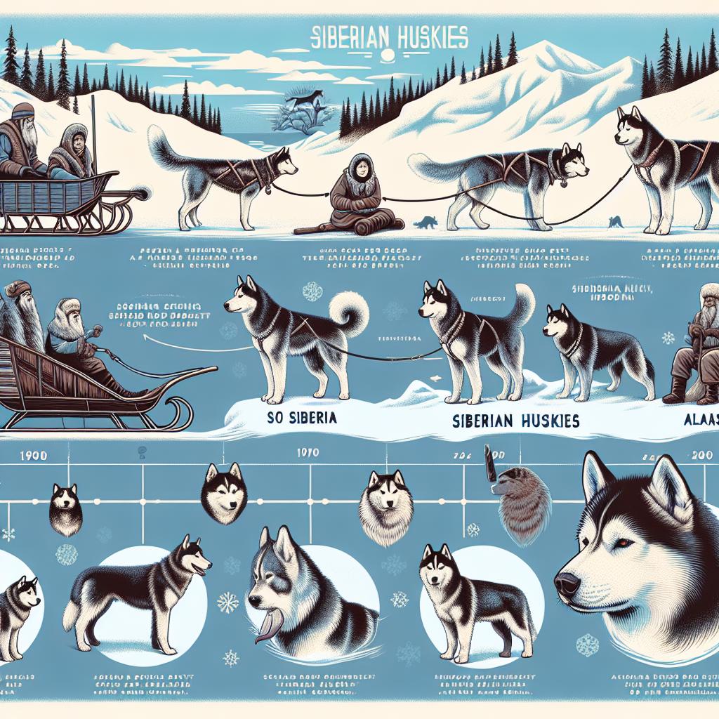 Siberian husky: Historie a původ plemene