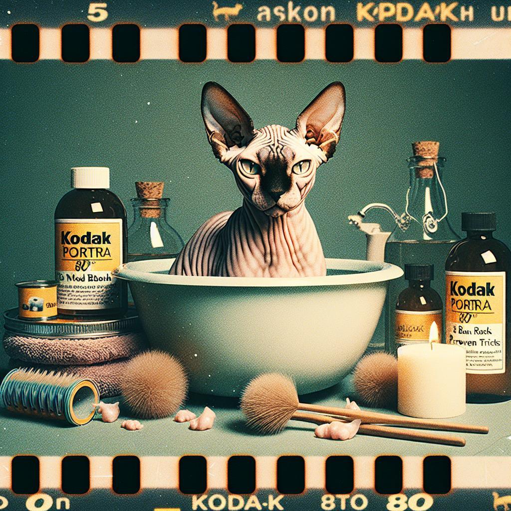 Jak naučit sphynxe koupat: 5 osvědčených triků