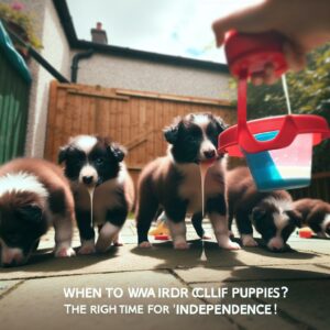 Kdy odstavit štěňata border kolie? Správný čas pro osamostatnění!
