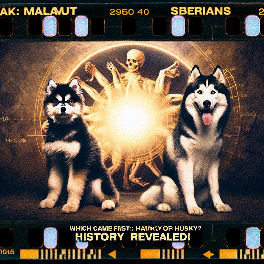 Kdo byl dřív: Malamut nebo husky? Historie odhalena!