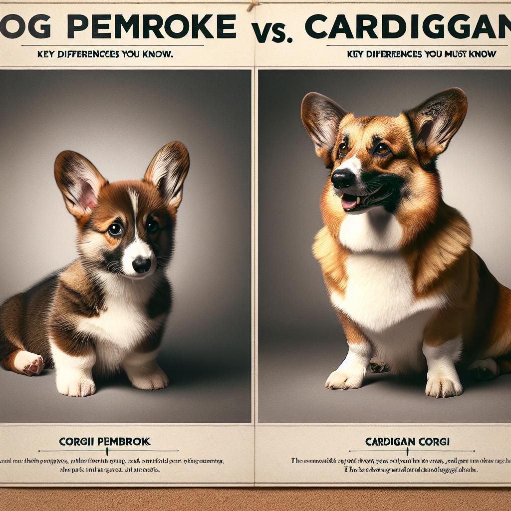 Corgi Pembroke vs. Cardigan: Klíčové rozdíly, které musíte znát