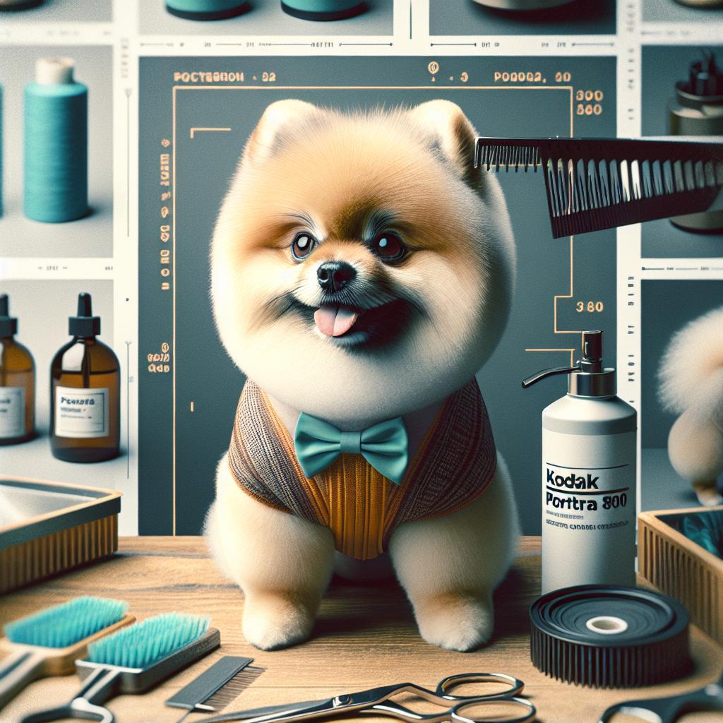 Ostříhaný Pomeranian: Trendy Úpravy Srsti pro Vašeho Mazlíčka