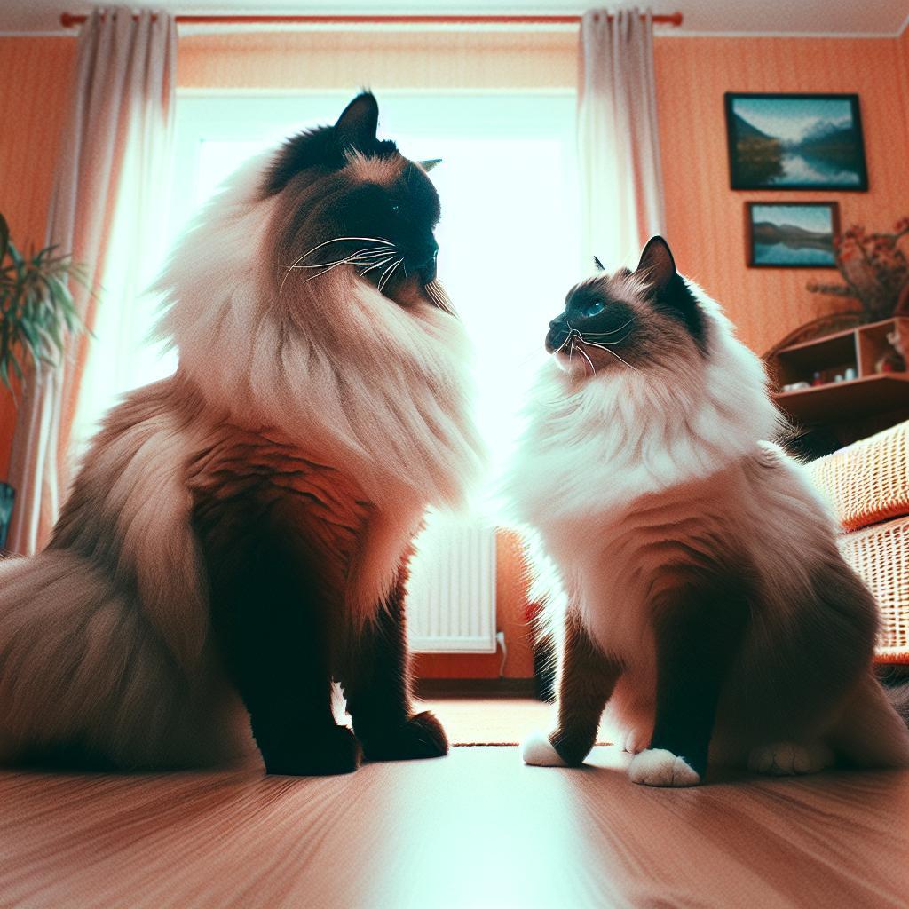 Birman vs Ragdoll: Souboj něžných obrů – Která rasa je pro vás?