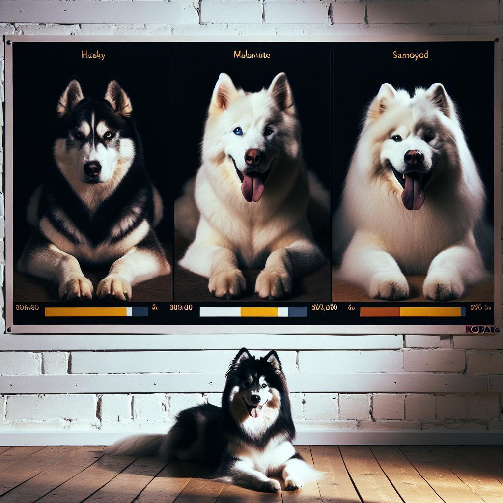 Husky vs malamute vs samoyed: Srovnání severských plemen