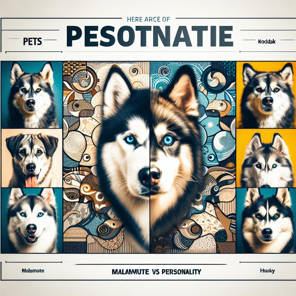 Malamute vs husky personality: Který pes se hodí k vám?