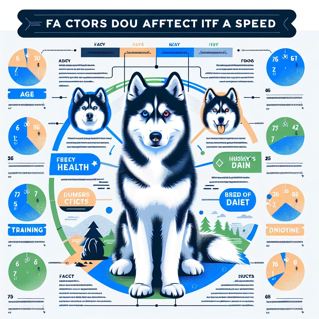 Faktory ovlivňující rychlost huskyho