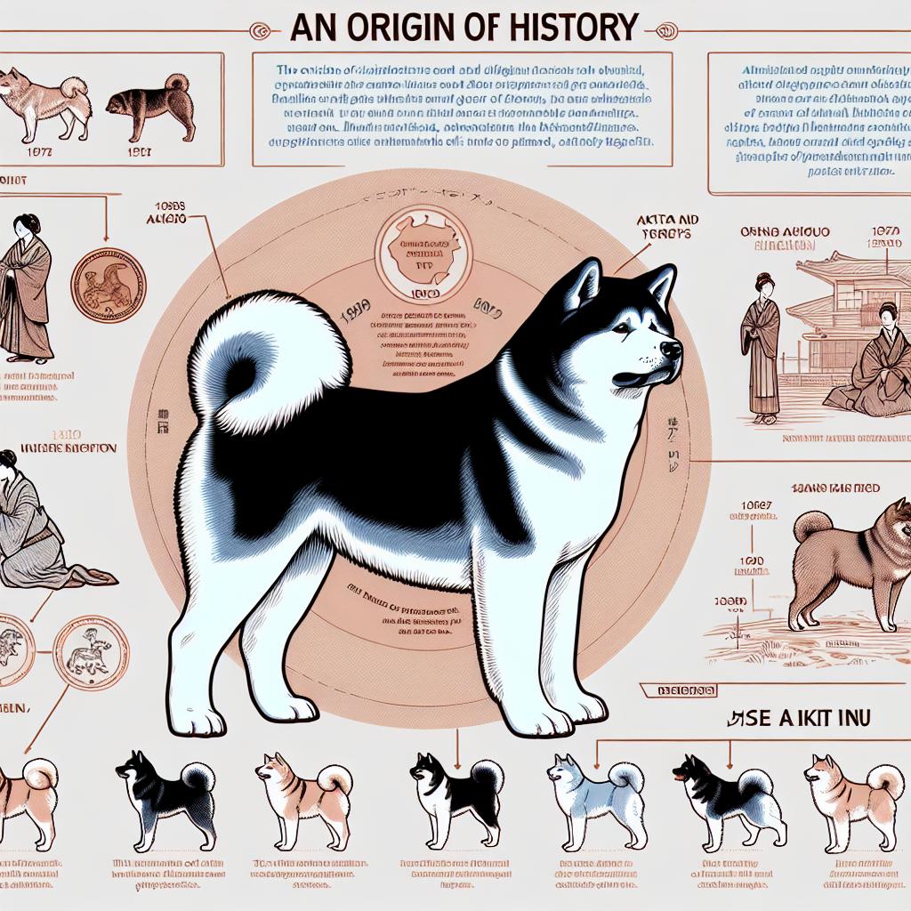 Akita Inu: ‍Původ a historie​ plemene