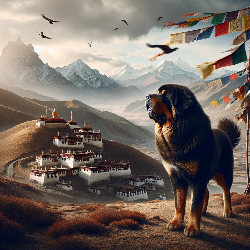 Tibetská⁤ doga:‌ Historie⁣ a původ ​plemene