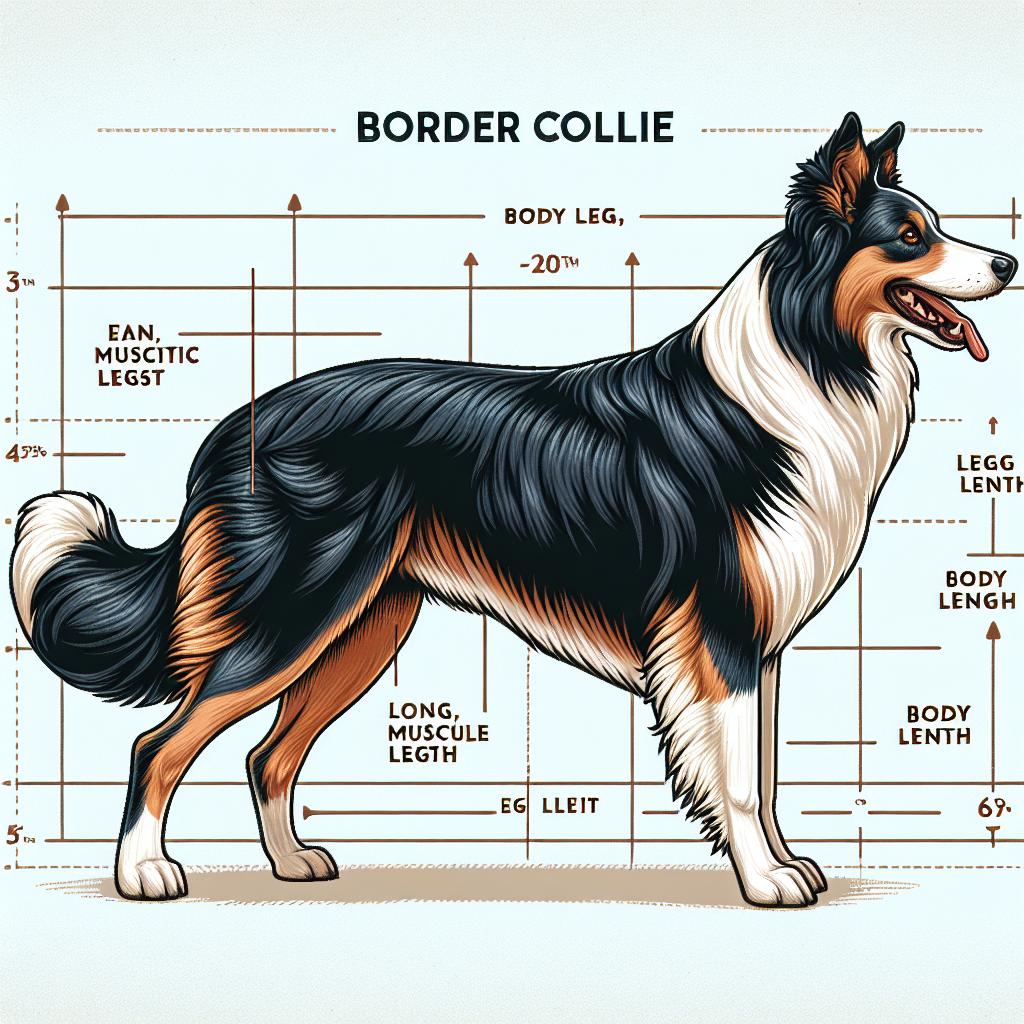 Ideální rozměry border kolie pro aktivní život