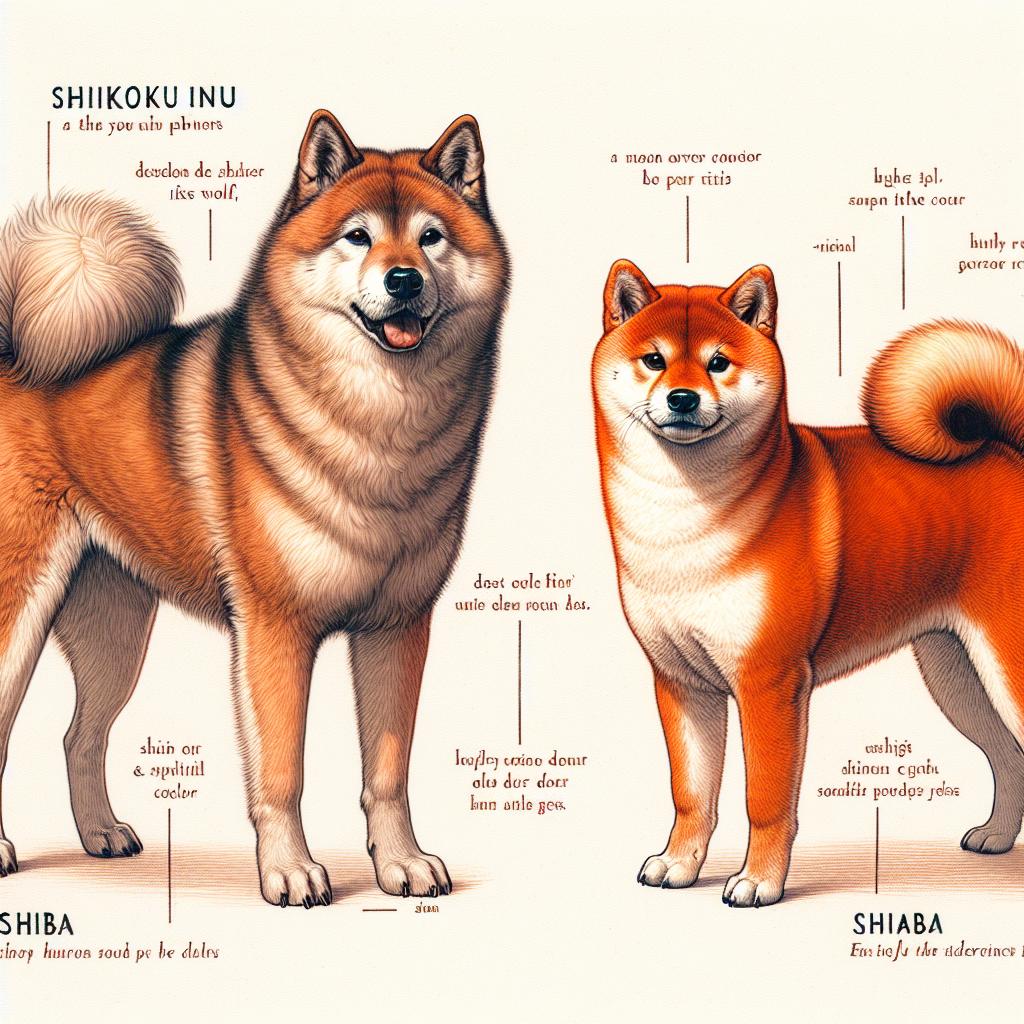 Shikoku Inu versus Shiba Inu: Hlavní rozdíly